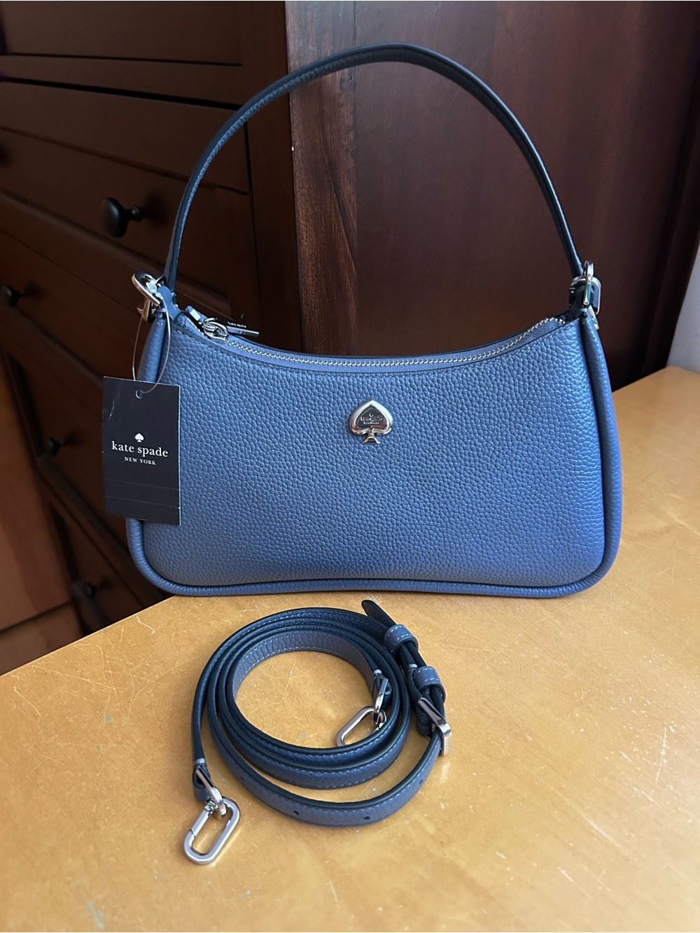 Kate Spade Kayla Pebbled Leather Small - Picture 2 of 11